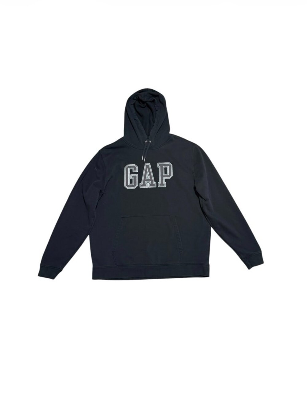 GAP Black Logo Hoodie - Men's Small